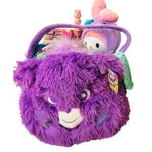 Carebear purple Easter bundle with giant basket my melody dressed as Carebear